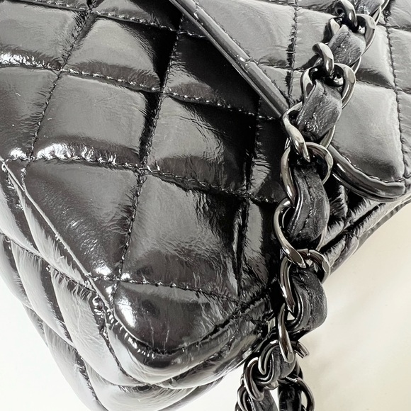—SOLD—CHANEL M CLASSIC SO BLACK - Picture 11 of 12